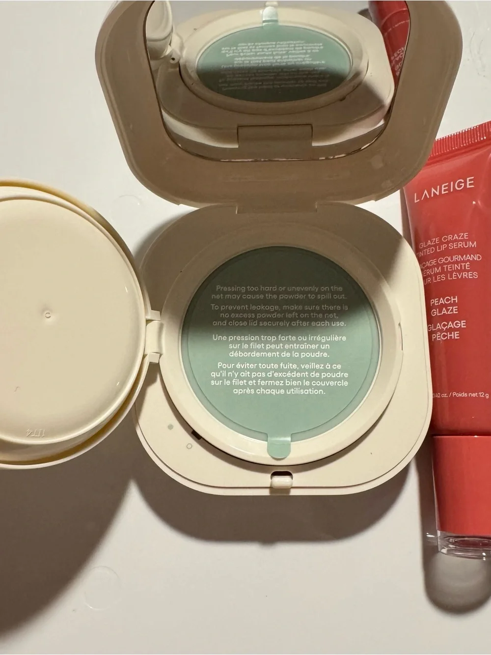 LANEIGE Neo Blur & Peach Glaze Lip Set